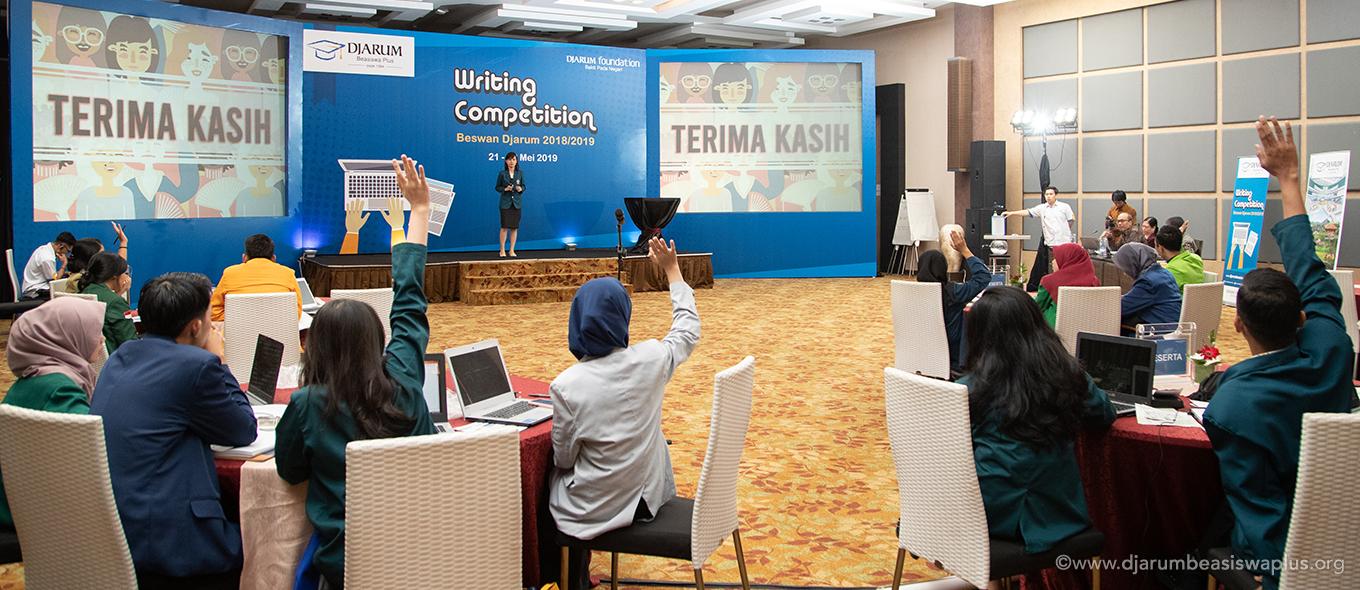 Keseruan Final Writing Competition Beswan Djarum 2018/2019